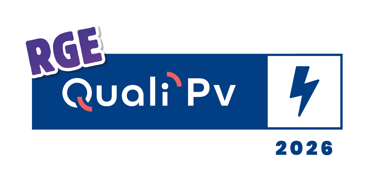 Entreprise certifiée QualiPV 2026 RGE