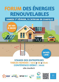 affiche Forum des Énergies Renouvelables de Chaville 2025